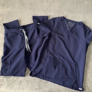 Figs scrub set - Banepa S Top, Yola Pants XS/T